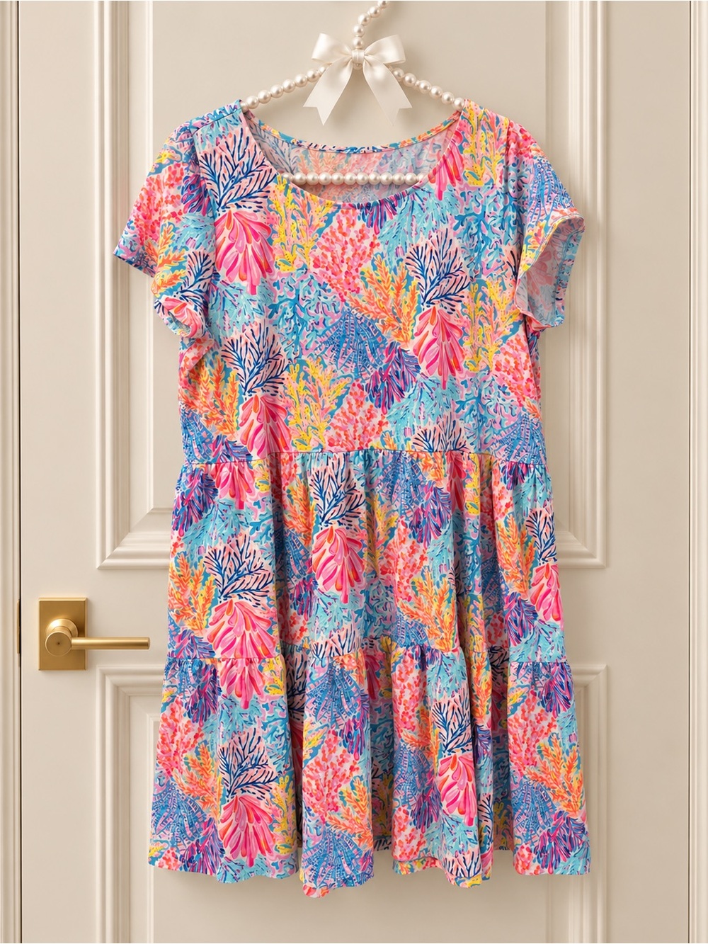 EUC Lilly Pulitzer Geanna Swing Dress Sz XL